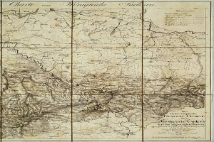 Eine Karte des britischen Empire aus dem 19. Jahrhundert, die sich auf das Königreich Sachsen-Anhalt konzentriert, mit ausführlichem Text über die Region.