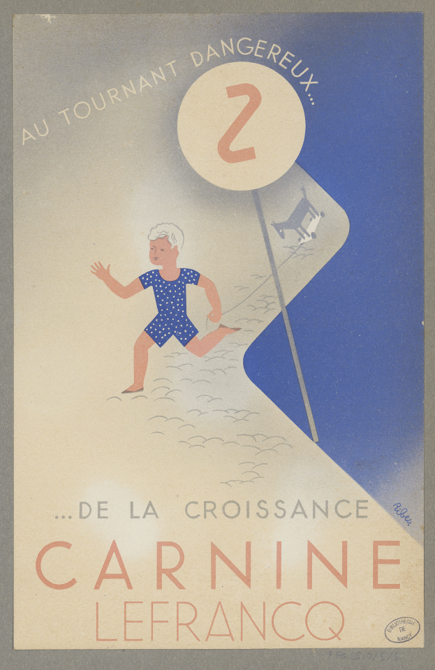 Eine Person in einem hellgelben Kleid lächelt aufgeregt in der Mitte eines Faschingsplakats, umgeben von der Schrift "Fasching" in fetter schwarzer Schrift.